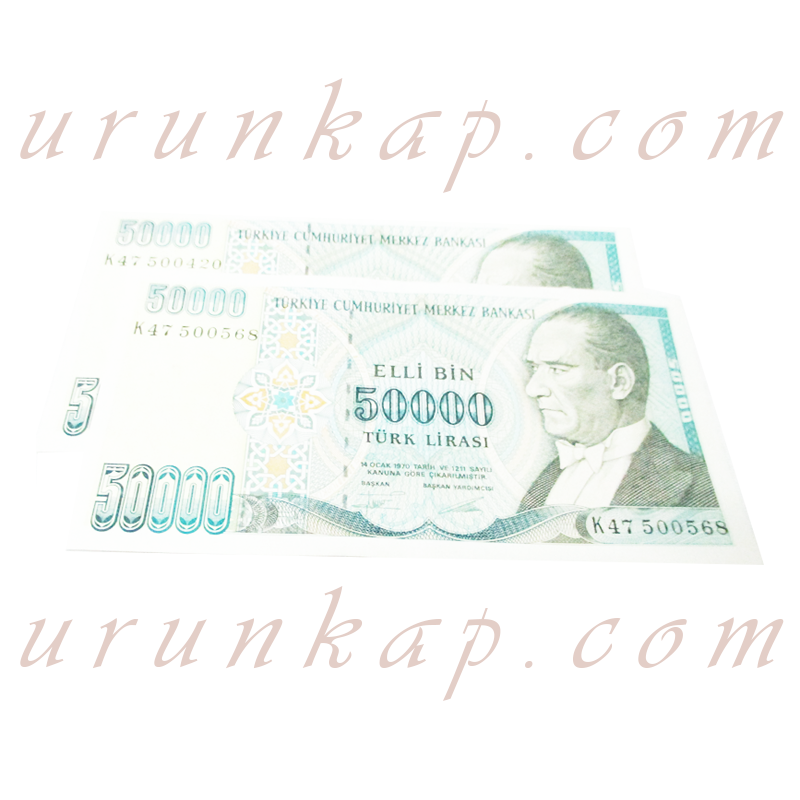 Antika Para Elli Bin Türk Lirası