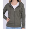 Haki Kapüşonlu Sweat