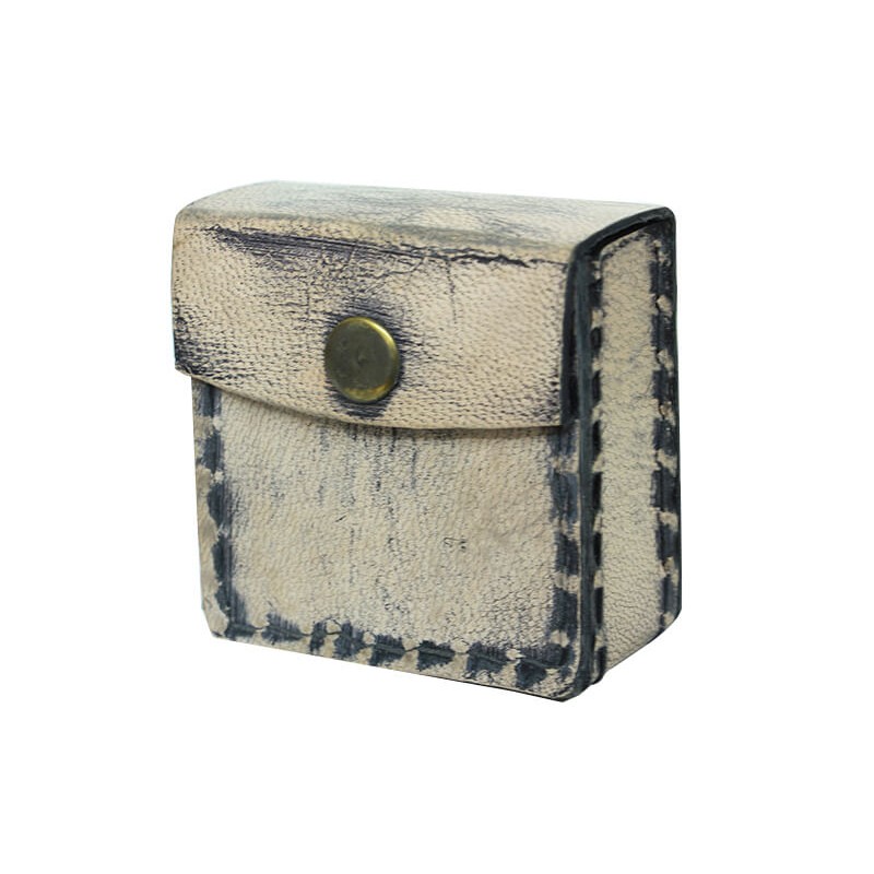 Deri Çantalı Pirinç Cep Pusulası